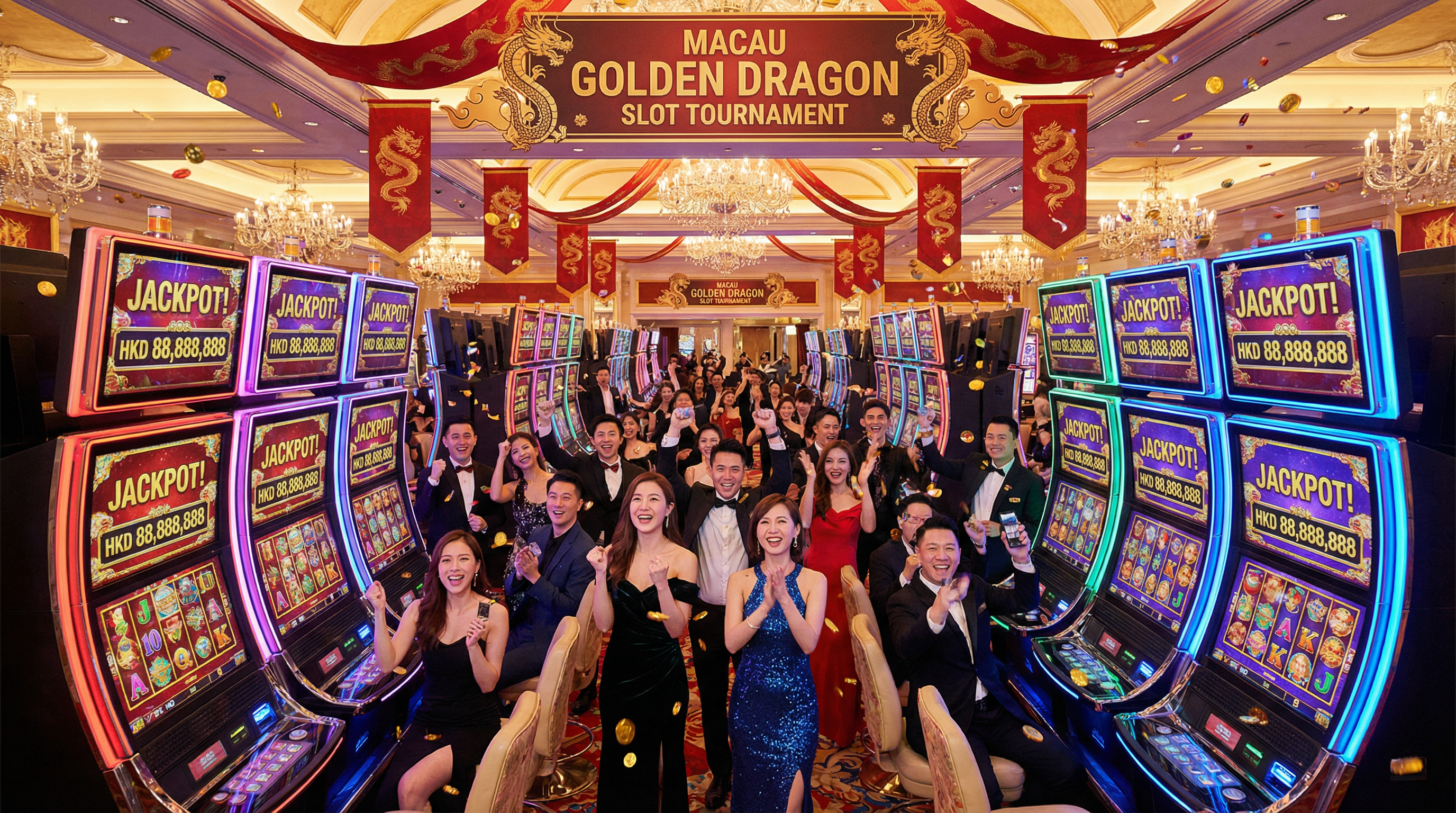 澳门老虎机大赛现场盛况